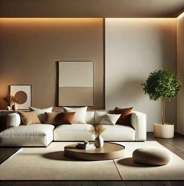 Minimalist Living Room Ideas for Simple Modern Home Decor