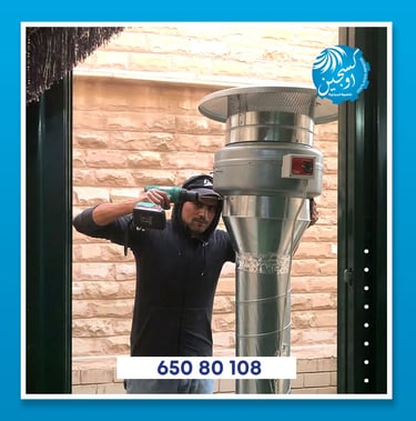 تركيب شفاطات ومداخن