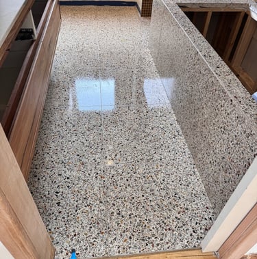 terrazzo tile restoration