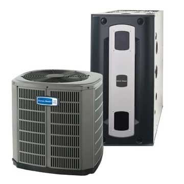 American Standard S9x2 Furnace Heating system in a photo with an advertising purpose