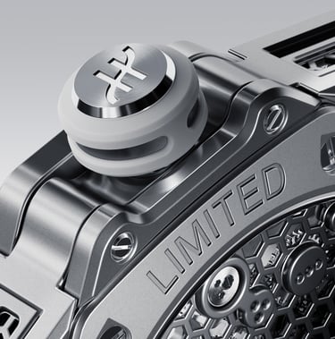 Hublot Tourbillon Samuel Ross — Luxury Watch 3D Modeling detail