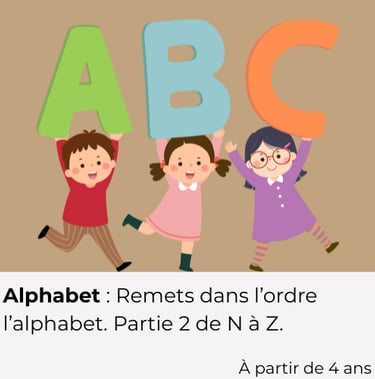 alphabet jeu