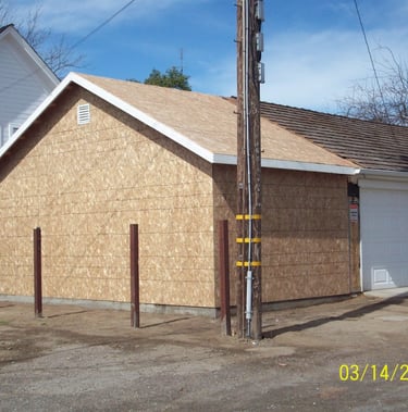 Garage addition 