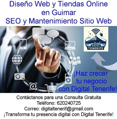 Tu Tienda Online o Tu Diseño Web En Guimar Soporte Técnico a Domicilio