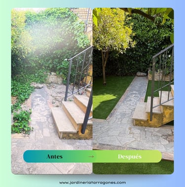 Mantenimiento de jardín completo