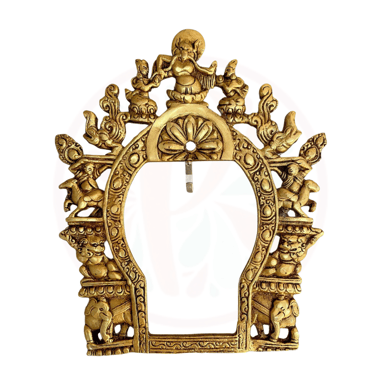 Brass Elephant and God Prabhavali Wali