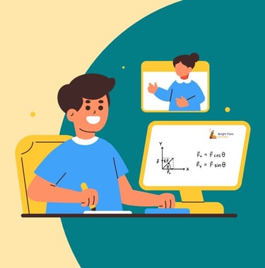 1:1 online tutoring in Bromsgrove - Bright Fern Education