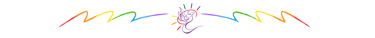 a colorful picture of a phoenix with a rainbow - colored background