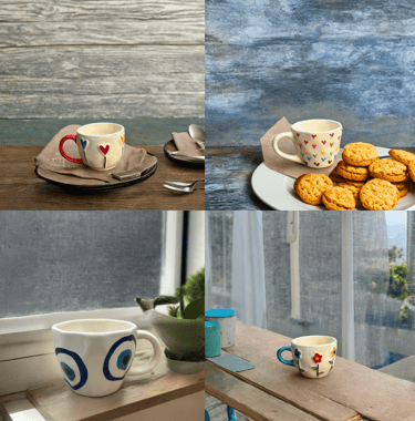 Ceramic cups