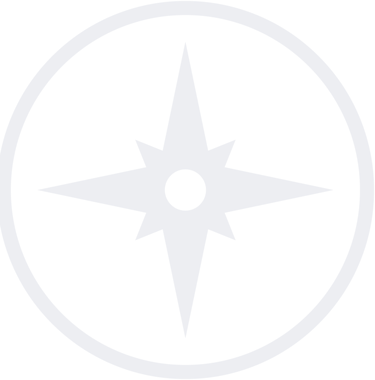 Rosa de los vientos para Edújula color azul