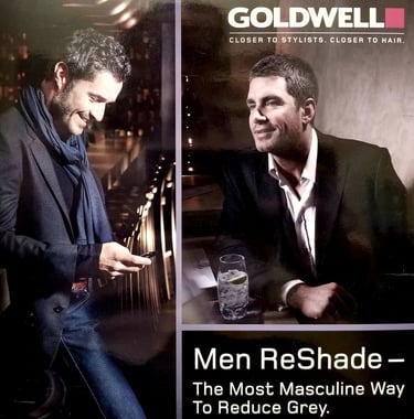 Goldwell Hair Color Reshade for Men - MR SAM SALON a Goldwell Hair Salon