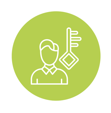 Icon representing cybersecurity awareness against cyber attacks cybersecurity breach and privacy