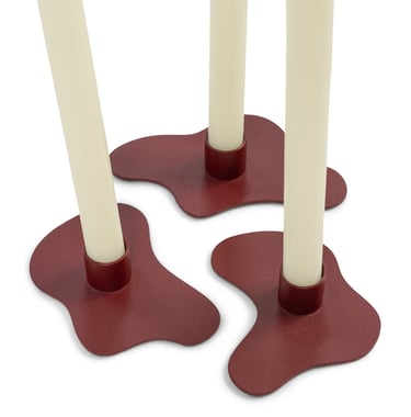 MELT kandelaren close up Burgundy