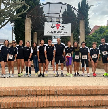 El equipo valence fit al completo