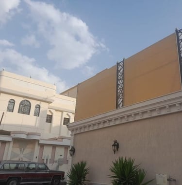 ورشة حدادة سواتر قماش في  عسير خميس مشيط