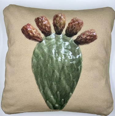 Marino's - coussin recto/verso - coton bio- - fonctionnel