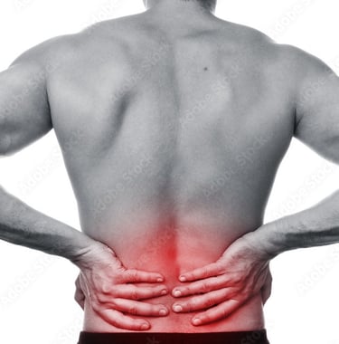 Back pain, strain, stretch, stiff, aching, walk, shooting, sharp, move, pop, tight