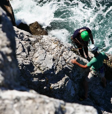 stage escalade en bretagne