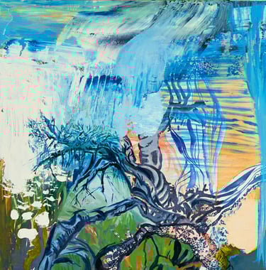 contemporary landscape painting