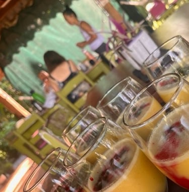Cocina al estilo ayurvédico en Las Lajas, Chiriquí, Panamá