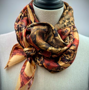 Marino's - une affaire de famille - Foulard soie - accessoires de mode - artisanat - art - France
