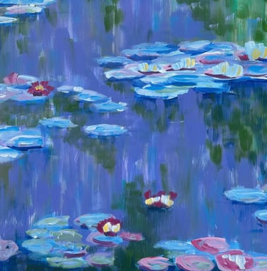 Monet water lilies