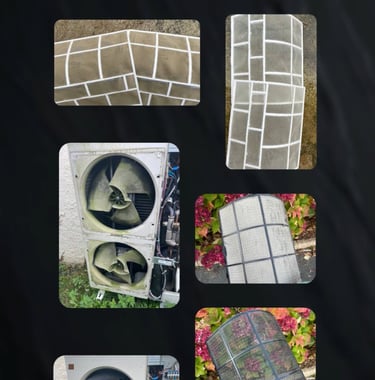 Maintenance PAC et clim : comparatif avant/après nettoyage des unités et filtres par PAC OURAGAN.