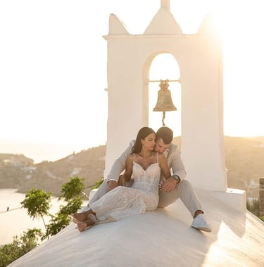 Wedding in Santorini Greece