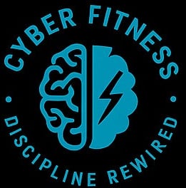 Cyber Fitness Discipline Rewired brain logo