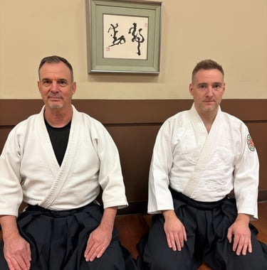 instructors josh and mark at mount pleasant dojo