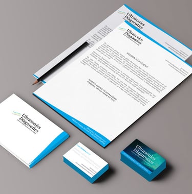 ultra sonic lounge branding package