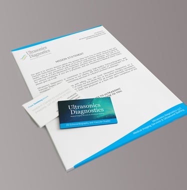 ultra sonic lounge branding package