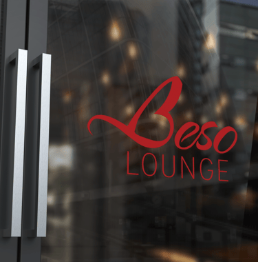 beso lounge branding package
