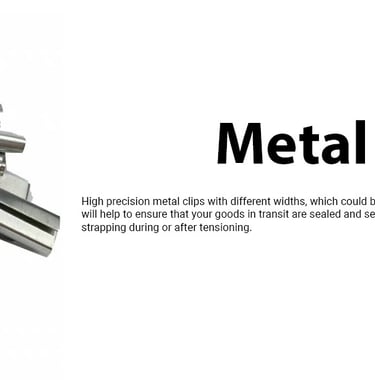 a pile of metal clips