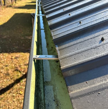 Clean gutters