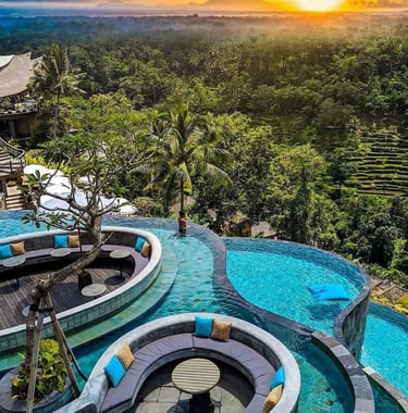 Kolam renang batu sukabumi