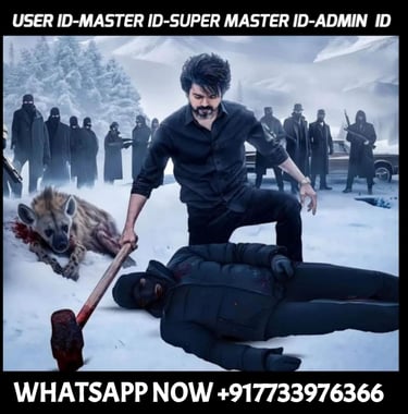 ONLINE CRICKET BETTING ID AVAILABLE DL MDL SMDL MASTER ID SUPER MASTER ID ADMIN ID AVAILABLE