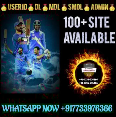 ONLINE CRICKET BETTING ID AVAILABLE DL MDL SMDL MASTER ID SUPER MASTER ID ADMIN ID AVAILABLE