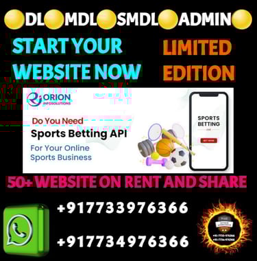 ONLINE CRICKET BETTING ID AVAILABLE DL MDL SMDL MASTER ID SUPER MASTER ID ADMIN ID AVAILABLE