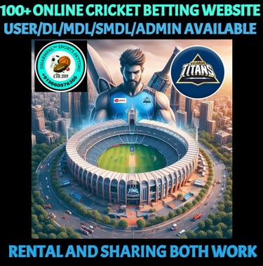 ONLINE CRICKET BETTING ID AVAILABLE DL MDL SMDL MASTER ID SUPER MASTER ID ADMIN ID AVAILABLE
