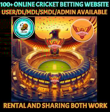ONLINE CRICKET BETTING ID AVAILABLE DL MDL SMDL MASTER ID SUPER MASTER ID ADMIN ID AVAILABLE
