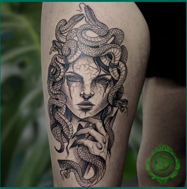 Medusa Tattoo Da Nang