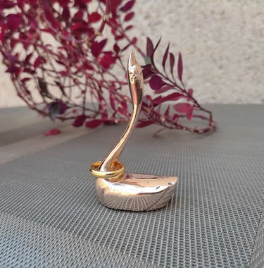anillero en bronce