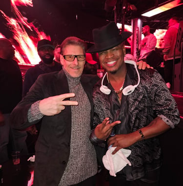 Tim hanging with Music Superstar Neo at Drais Nightclub in Vegas