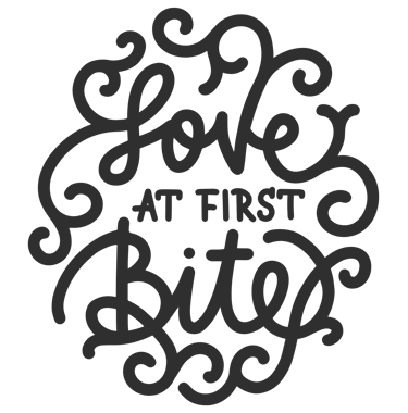 a black and white love at first bite