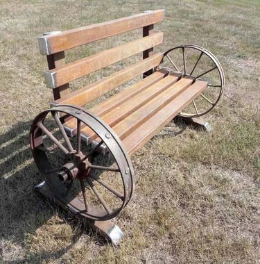 Banc d'extérieur en fer forgé | Ferronnier d'Art | Demirci Salah Uta