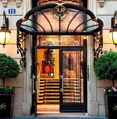 Auvent de porte Abris de porte en métal