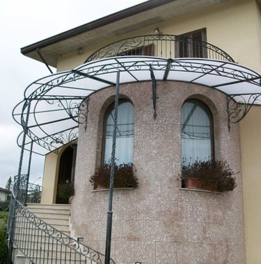 Auvent de porte abris de porte pour maison