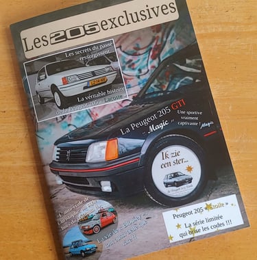 205 magazine les 205 exclusives numéro 1