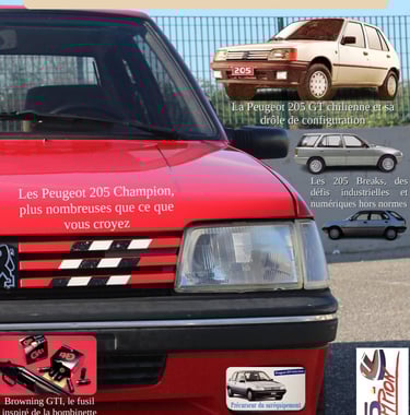 205 magazine les 205 exclusives numéro 2 